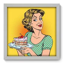 Quadro Decorativo - Pop Art - 33cm x 33cm - 166qdvb Quadro Decorativo - Pop Art - 33cm x 33cm - 166qdvb