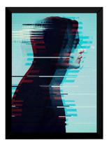 Quadro Decorativo Pop Art Serie Mr Robot Eliot 42x29