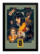 Quadro Decorativo Pop Art Serie Vis A Vis 42x29cm