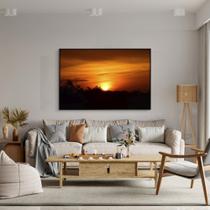 Quadro Decorativo Por do Sol perfeito para quem ama momentos e a arte. Ideal para salas, quartos e escritórios.