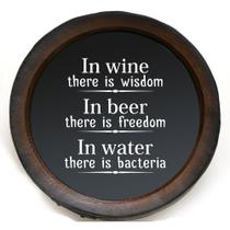 Quadro Decorativo Porta Rolhas Redondo In Wine Wisdom 1051 Quadro Decorativo Porta Rolhas Redondo In Wine Wisdom 1051