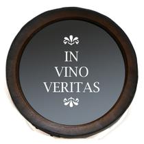 Quadro Decorativo Porta Rolhas Redondo Veritas - Grande 1070