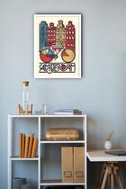 Quadro Decorativo Poster Amsterdam - 70x50cm