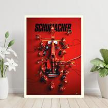 Quadro Decorativo Poster Fórmula 1 60x48cm Quadro Decorativo Poster Fórmula 1 60x48cm