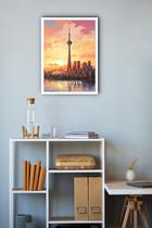 Quadro Decorativo Poster Toronto Canada - 70x50cm Quadro Decorativo Poster Toronto Canada - 70x50cm