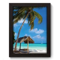 Quadro Decorativo - Praia - 19cm x 25cm - 039qdpp Quadro Decorativo - Praia - 19cm x 25cm - 039qdpp