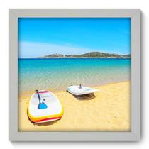 Quadro Decorativo - Praia - 22cm x 22cm - 049qnpab