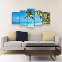 Quadro Decorativo Praia Coqueiro Hd 129x61 Quarto Sala Quadro Decorativo Praia Coqueiro Hd 129x61 Quarto Sala
