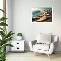 Quadro Decorativo Praia Duna Montanha - 50x70cm Quadro Decorativo Praia Duna Montanha - 50x70cm