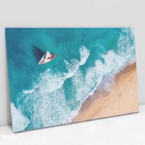 Quadro Decorativo Praia em tela Canvas