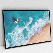 Quadro Decorativo Praia em tela Canvas
