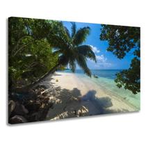 Quadro Decorativo Praia Paisagem Decoração Resort Hotel Casa de Praia Pousada Tela Canvas Borda Infinita Quadro Decorativo Praia Paisagem Decoração Resort Hotel Casa de Praia Pousada Tela Canvas Borda Infinita