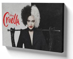 Quadro Decorativo Premium Tela 50x70 cruella vila Quadro Decorativo Premium Tela 50x70 cruella vila