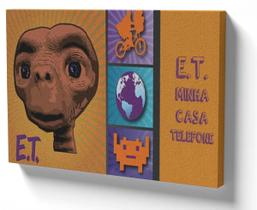 Quadro Decorativo Premium Tela 50x70 et minha casa telefone alien