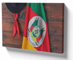 Quadro Decorativo Premium Tela 50x70 gaucho cavalo crioulo rio grande do sul rs