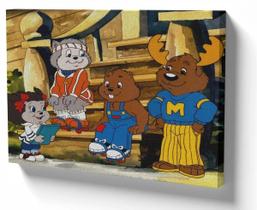 Quadro Decorativo Premium Tela 50x70 nossa turma Quadro Decorativo Premium Tela 50x70 nossa turma