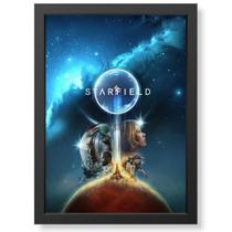 Quadro Decorativo Presente Gamer Starfield New Universe geek.frame