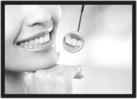 Quadro Decorativo Profissão Dentista Odontologia Dentes Consultórios Com Moldura G07 Quadro Decorativo Profissão Dentista Odontologia Dentes Consultórios Com Moldura G07