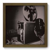 Quadro Decorativo - Projetor Antigo - 33cm x 33cm - 004qdhm Quadro Decorativo - Projetor Antigo - 33cm x 33cm - 004qdhm