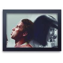 Quadro Decorativo Pulp Fiction 02 Mdf 30X20Cm