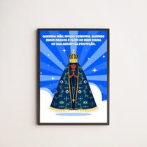 Quadro Decorativo Querida Nossa Senhora 24X18Cm Quadro Decorativo Querida Nossa Senhora 24X18Cm