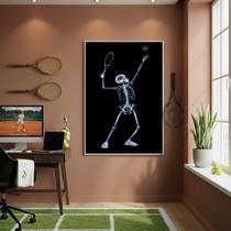 Quadro Decorativo Raio X Do Tênis-70X50Cm Mold Branca Quadro Decorativo Raio X Do Tênis-70X50Cm Mold Branca