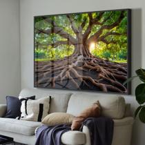 Quadro decorativo raízes