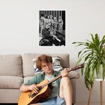 Quadro Decorativo Ray Charles - Show 33x24cm - com vidro Quadro Decorativo Ray Charles - Show 33x24cm - com vidro