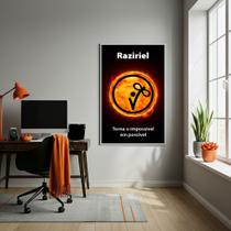 Quadro Decorativo Raziriel Torna o Impossível - 70x50cm Quadro Decorativo Raziriel Torna o Impossível - 70x50cm
