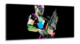 Quadro decorativo Red Hot Chili Peppers - Tela em Tecido Canvas 130x60 Quadro decorativo Red Hot Chili Peppers - Tela em Tecido Canvas 130x60