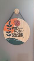 Quadro decorativo redondo