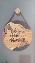Quadro decorativo redondo