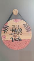 Quadro decorativo redondo