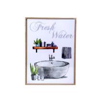 Quadro Decorativo Relax Time Placa Banheiro Lavabo 20x15cm