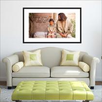 Quadro Decorativo Religiosidade Versículos Bíblicos Jesus - Vital Quadros Do Brasil