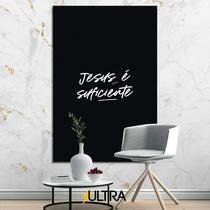 Quadro Decorativo Religioso 90x60cm - Cura para o Spa