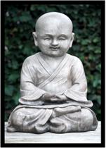 Quadro Decorativo Religioso Budismo Estátua De Buda Com Moldura RC060 Quadro Decorativo Religioso Budismo Estátua De Buda Com Moldura RC060