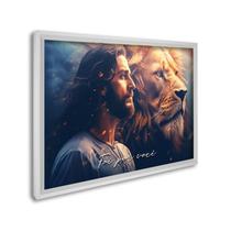 Quadro Decorativo Religioso Foi por Você Azul com 1 Tela 60x90cm para Escritório Banheiro Hall Sem Vidro Quadro Decorativo Religioso Foi por Você Azul com 1 Tela 60x90cm para Escritório Banheiro Hall Sem Vidro