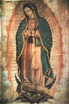 Quadro Decorativo Religioso Nossa Senhora de Guadalupe 40x60cm