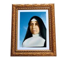 Quadro Decorativo Religioso Santa Paulina A3 Luxo Premium