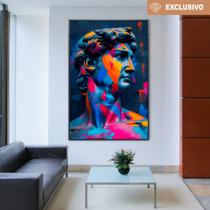 Quadro decorativo Retrato Davi pop Art