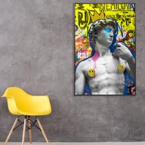 Quadro decorativo Retrato Davi pop