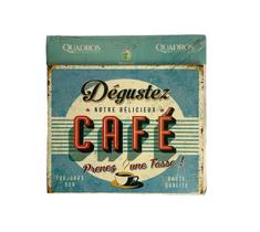 Quadro Decorativo Retrô 19x20 Brasfoot