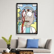 Quadro Decorativo Rick 50x70 cm Placa Decorativa em MDF para Decoração de interiores Quadro Decorativo Rick 50x70 cm Placa Decorativa em MDF para Decoração de interiores