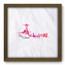 Quadro Decorativo - Rio de Janeiro - 33cm x 33cm - 154qdmm Quadro Decorativo - Rio de Janeiro - 33cm x 33cm - 154qdmm