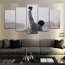 Quadro Decorativo Rock Balboa Filme 130x63 em tecido Quadro Decorativo Rock Balboa Filme 130x63 em tecido