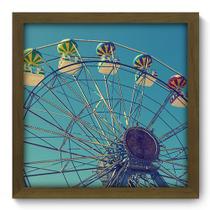 Quadro Decorativo - Roda Gigante - 33cm x 33cm - 039qdum Quadro Decorativo - Roda Gigante - 33cm x 33cm - 039qdum