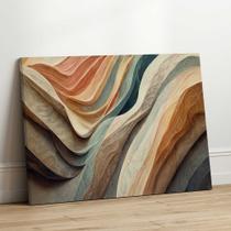 Quadro Decorativo Sala Jantar Quarto Abstrato Moderno Horizontal Grande Escritório Hall