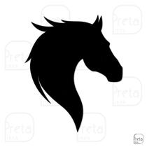 Quadro Decorativo Sala Quarto Animal Cavalo Mdf 6mm 60x50cm