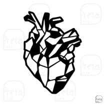 Quadro Decorativo Sala Quarto Coração Humano 50x35cm